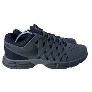 Nike Lunar Fingertrap TR Running Shoes Men's 11.5 Black Elastic Laces 898066-010